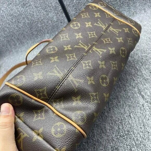 100% Authentic Louis Vuitton Totally MM Brown Monogram Shoulder Bag 720-061524 - Picture 5 of 12